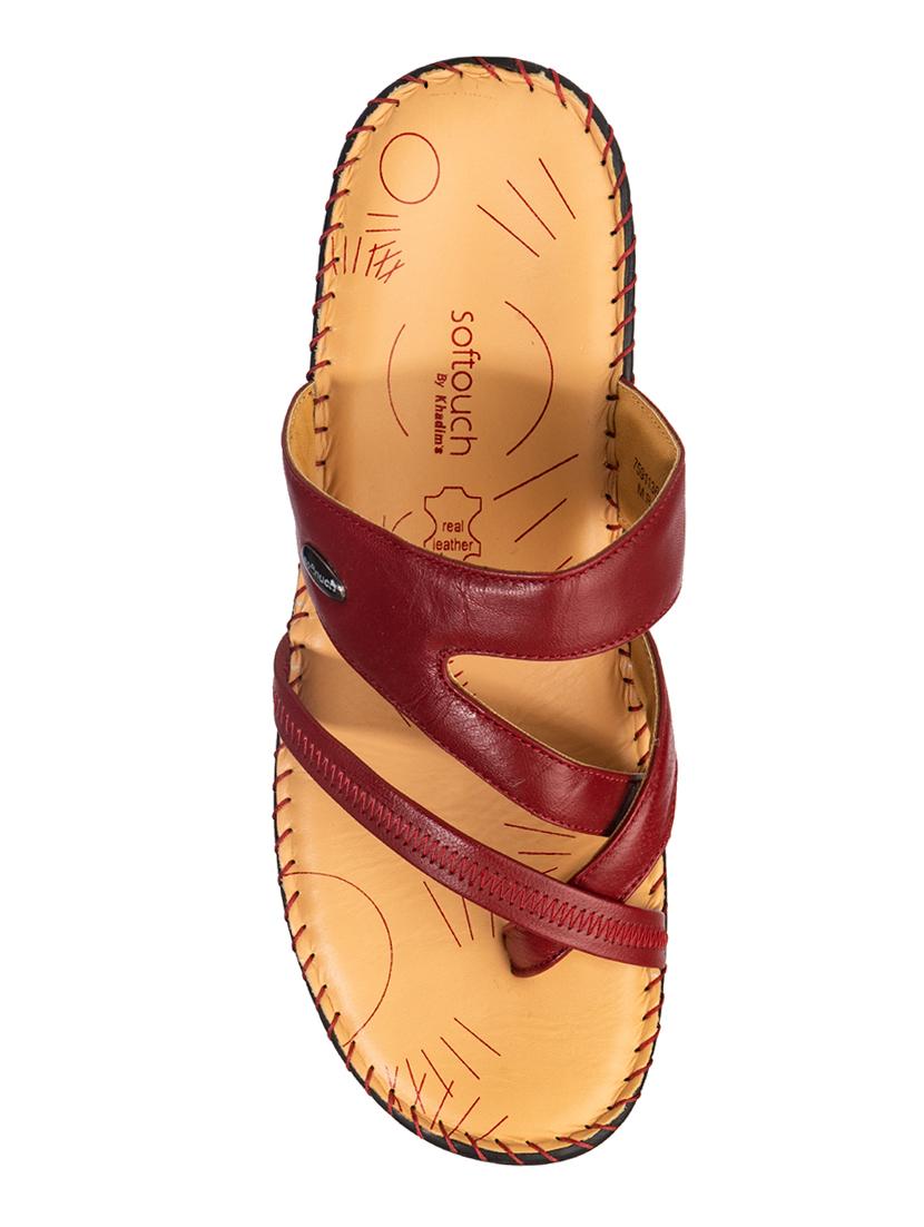 red slip on sandal - 17902147 - Zoom Image - 4