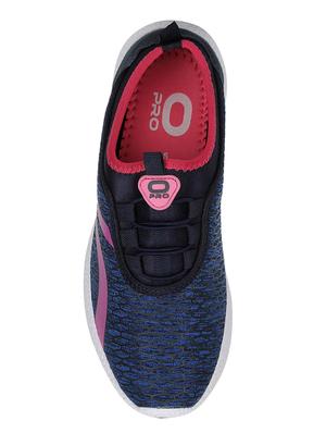 navy fabric laceup sneakers - 17902178 - Standard Image - 4
