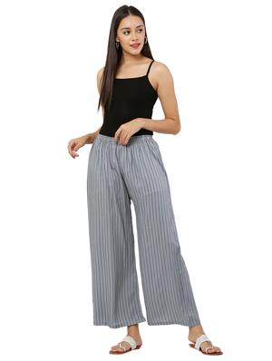 mid rise striped palazzo - 17904760 - Standard Image - 4