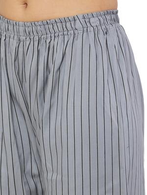 mid rise striped palazzo - 17904760 - Standard Image - 5