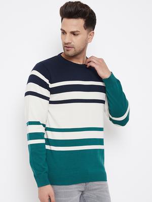 green striped pullover - 17905012 - Standard Image - 2