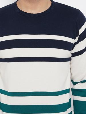 green striped pullover - 17905012 - Standard Image - 6