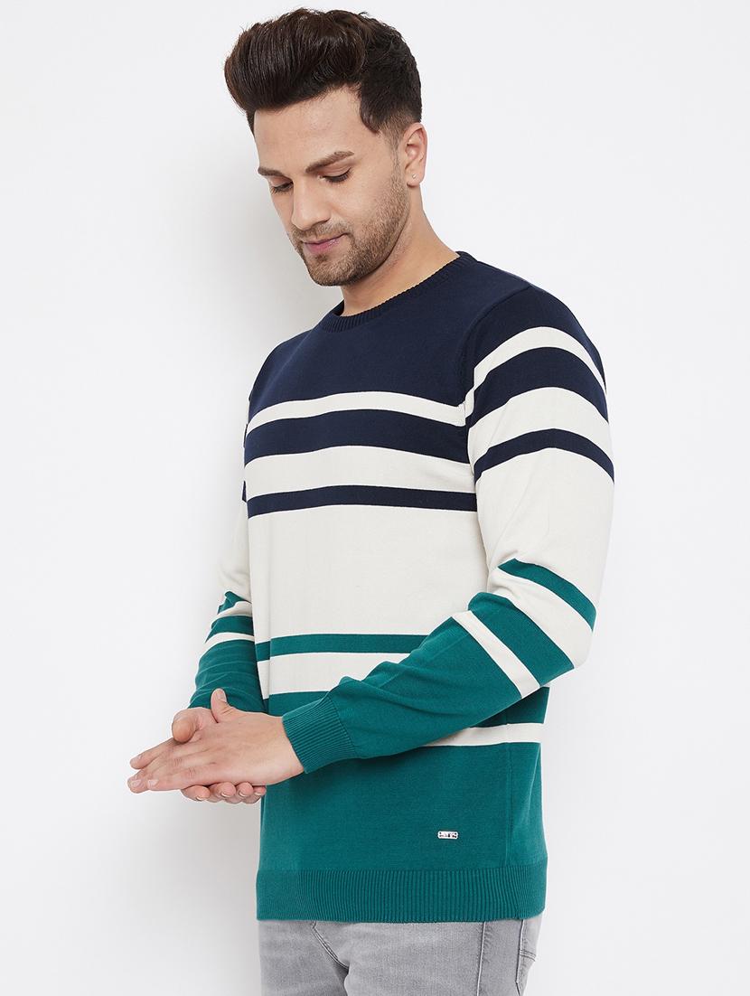 green striped pullover - 17905012 - Zoom Image - 3