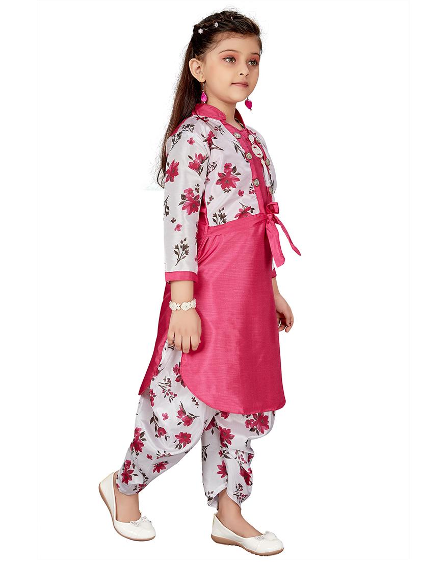 pink kurta salwar set suit set - 17906825 - Zoom Image - 2