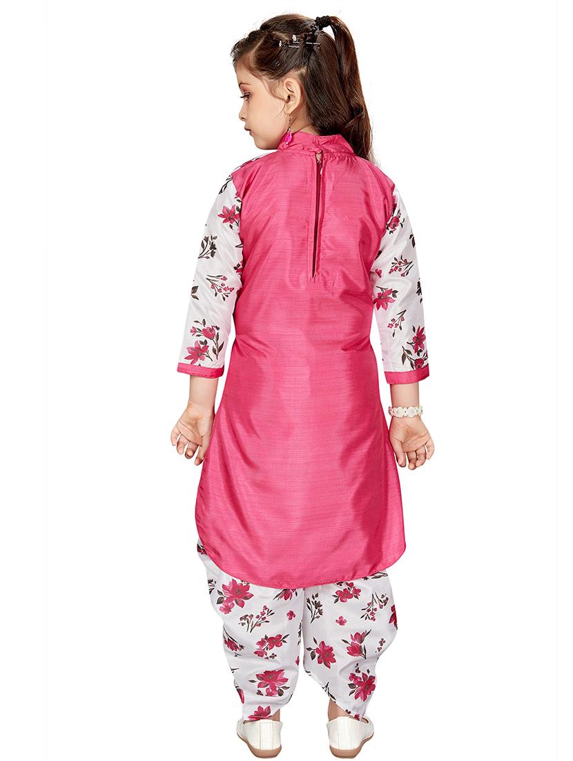 pink kurta salwar set suit set - 17906825 - Zoom Image - 3