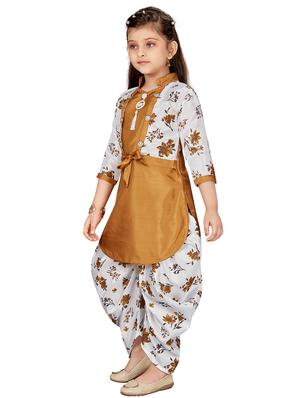 yellow kurta salwar set - 17906826 - Standard Image - 3