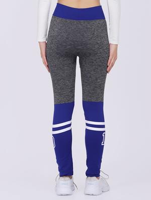 high rise color block track pant - 17906895 - Standard Image - 3