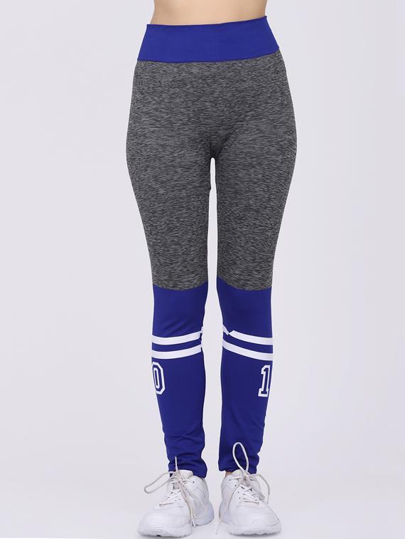 high rise color block track pant - 17906895 - Zoom Image - 1