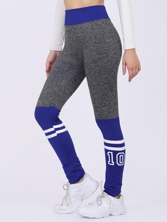high rise color block track pant - 17906895 - Zoom Image - 2