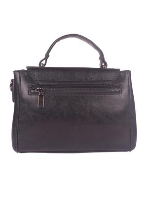 black leatherette (pu) regular sling bag - 17907058 - Standard Image - 2