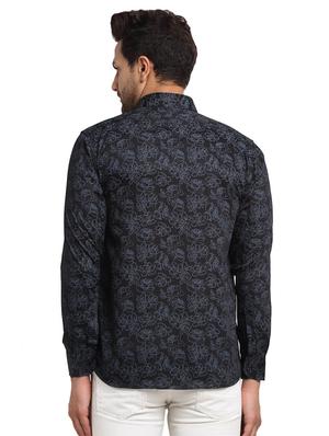 black printed casual shirt - 17907298 - Standard Image - 3