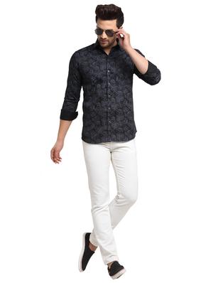 black printed casual shirt - 17907298 - Standard Image - 4