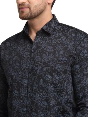 black printed casual shirt - 17907298 - Standard Image - 5