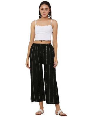 black embellished palazzo - 17907386 - Standard Image - 4