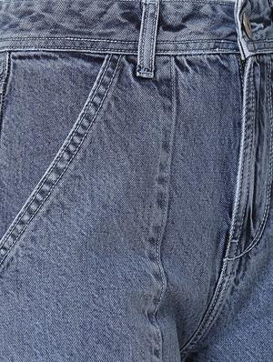 high rise stone washed jean - 17907975 - Standard Image - 5