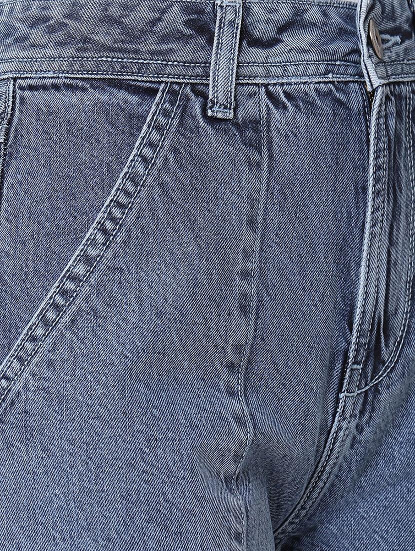 high rise stone washed jean - 17907975 - Zoom Image - 5