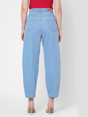 high rise stone washed jean - 17907978 - Standard Image - 3