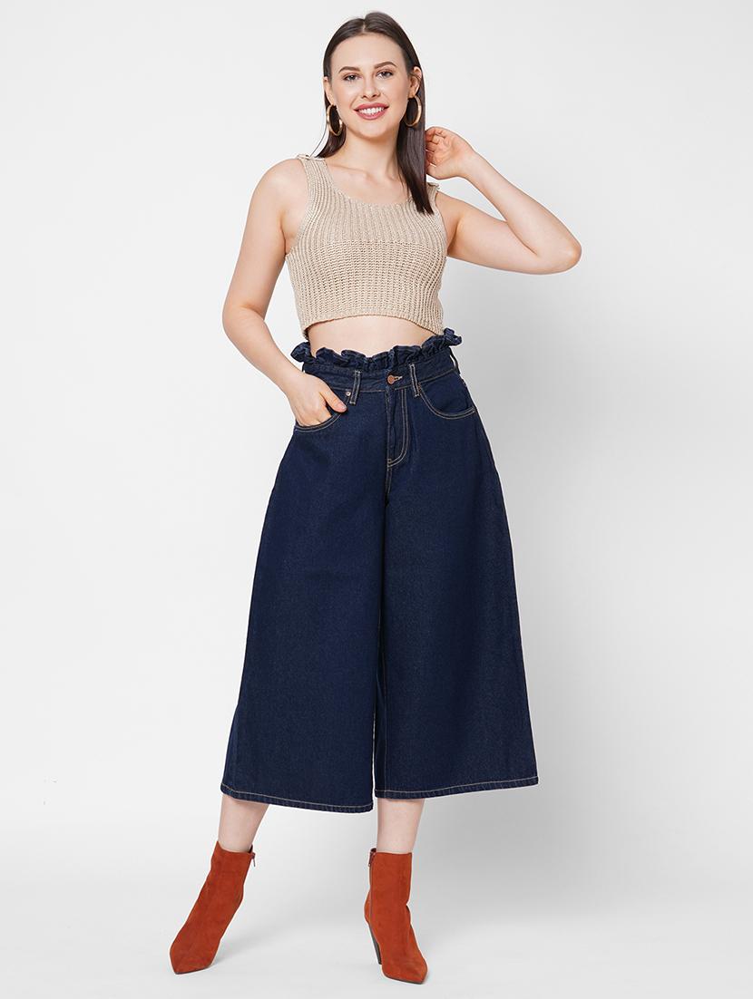 high rise cropped denim jean - 17908029 - Zoom Image - 4