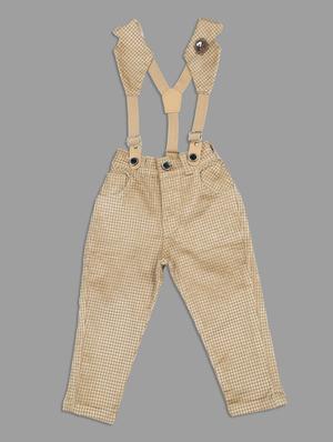 beige printed full length set - 17908244 - Standard Image - 5