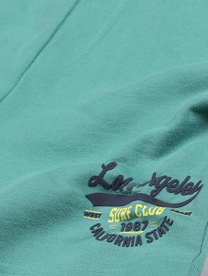 green solid short - 17913973 - Standard Image - 3