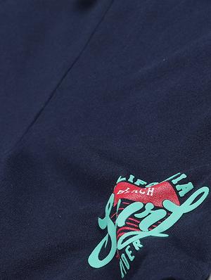 navy blue solid short - 17913974 - Standard Image - 3