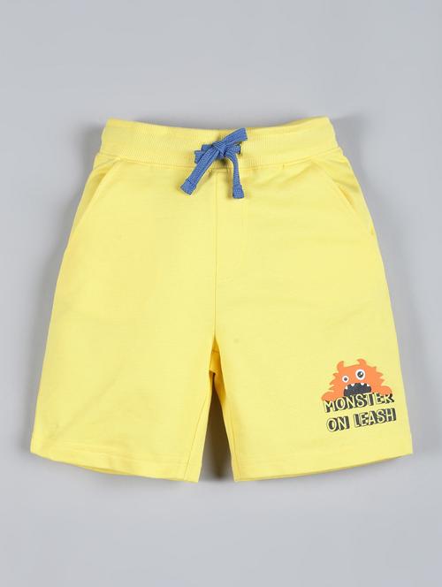 yellow solid short - 17913976 - Standard Image - 1