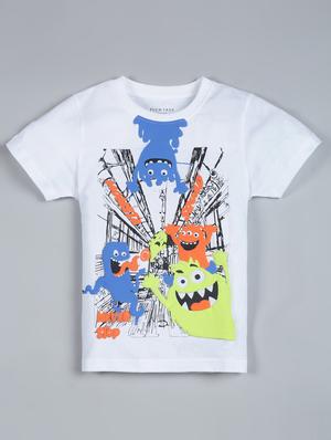 round neck graphic shorts set - 17914513 - Standard Image - 2