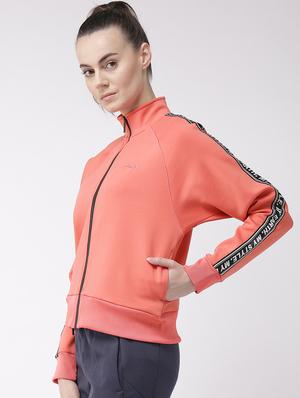 stand collar printed jacket - 17917664 - Standard Image - 2