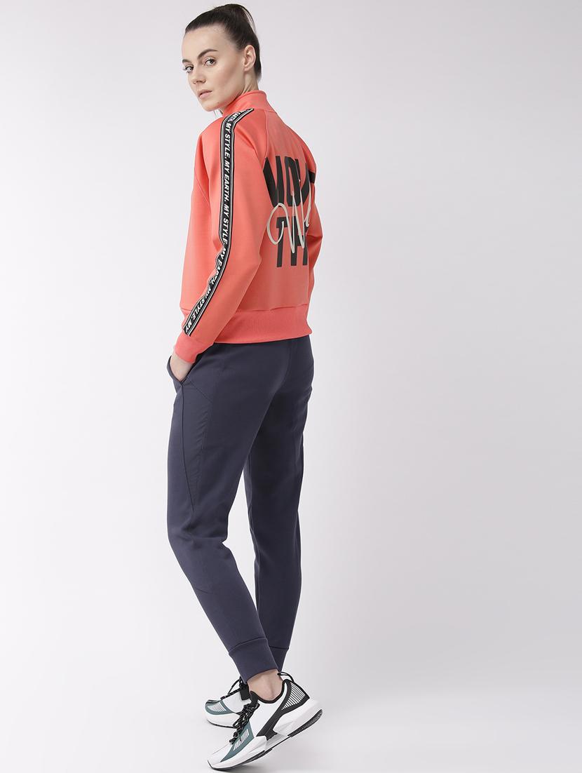 stand collar printed jacket - 17917664 - Zoom Image - 4