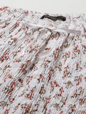 off shoulder floral maxi dress - 17922547 - Standard Image - 5