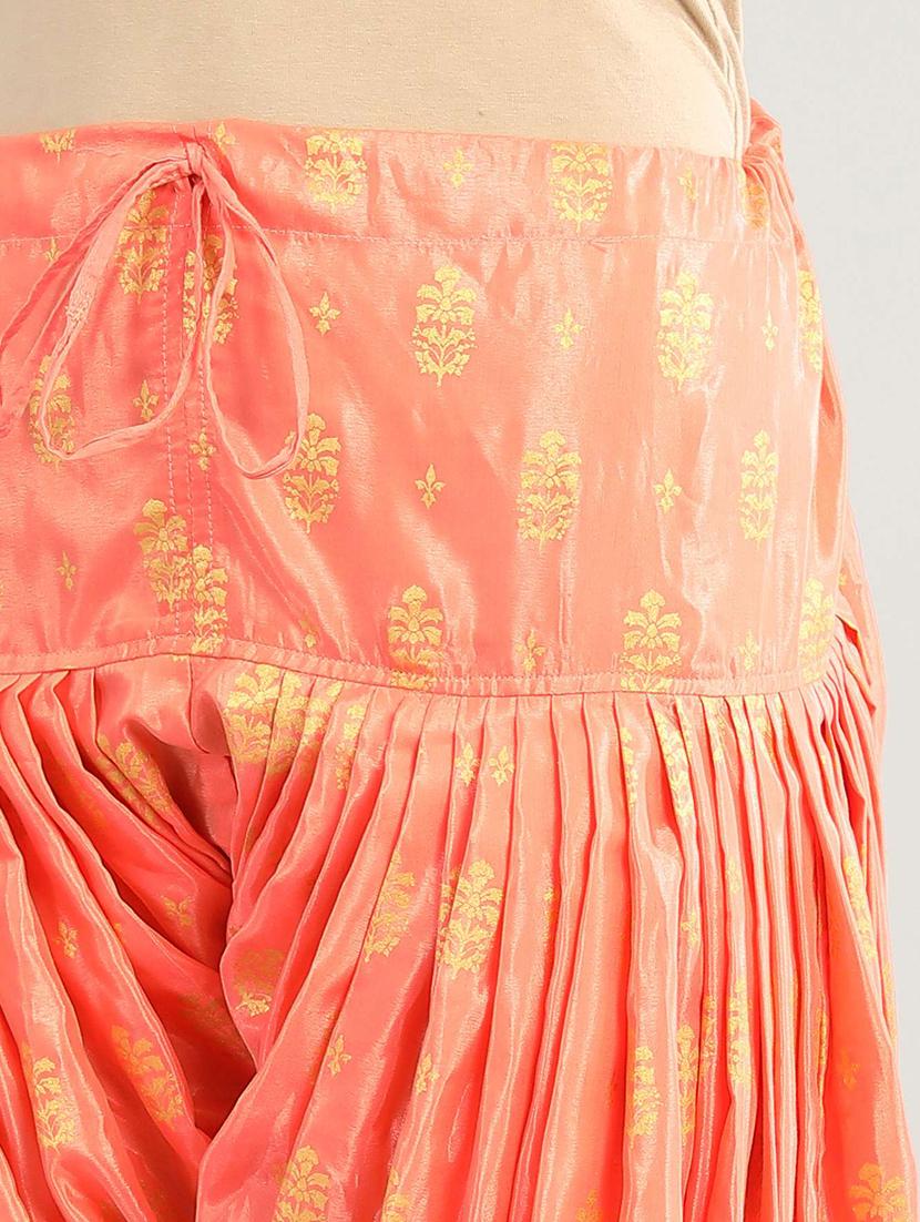 red cotton patiyala salwars - 17922600 - Zoom Image - 5