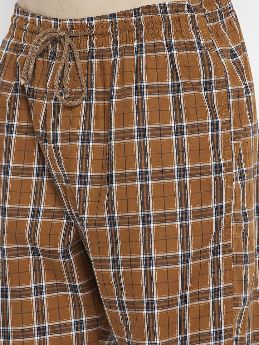 brown checkered bermuda short - 17922773 - Zoom Image - 6