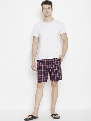 red checkered bermuda short - 17922775 - Standard Image - 5