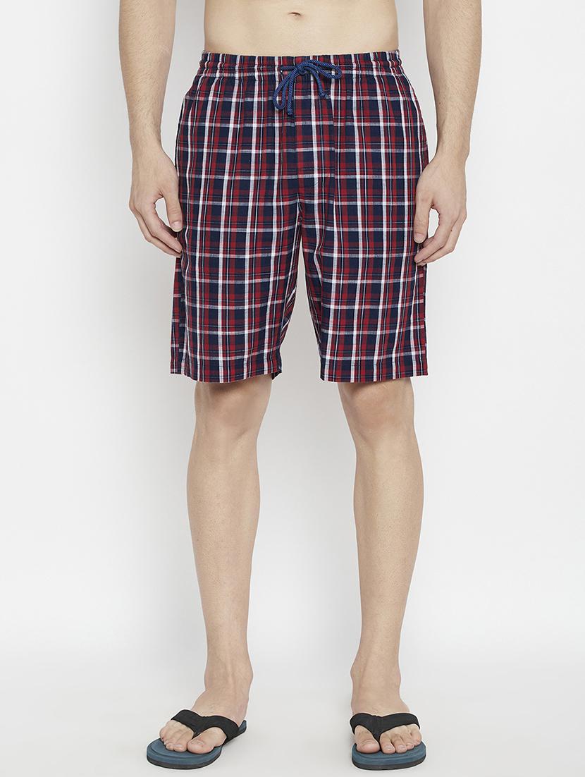 red checkered bermuda short - 17922775 - Zoom Image - 1