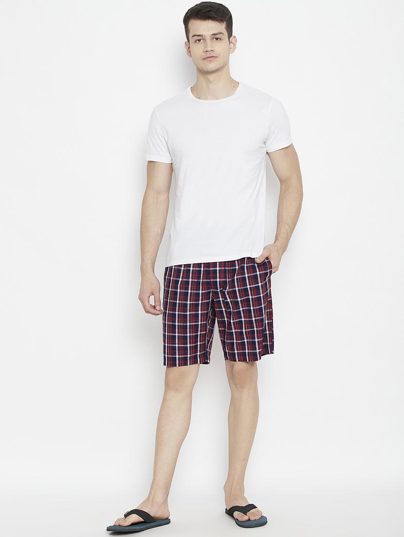 red checkered bermuda short - 17922775 - Zoom Image - 5