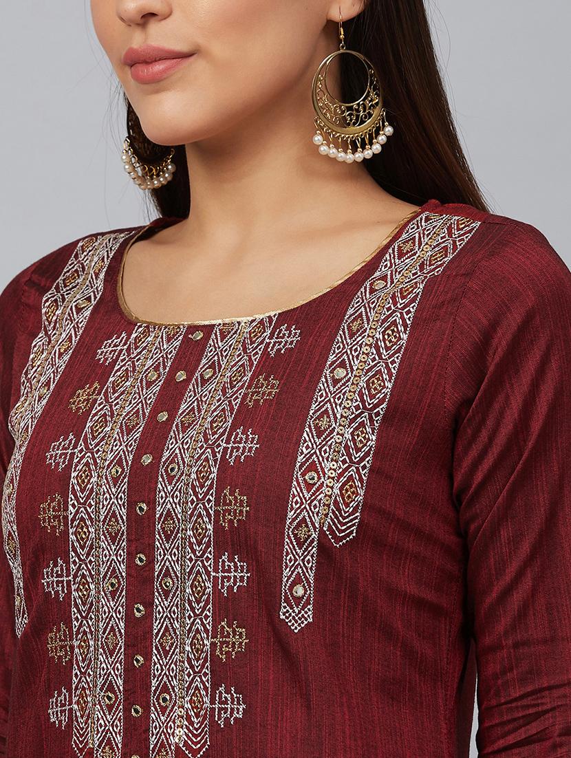 embroidered suit set - 17923476 - Zoom Image - 6