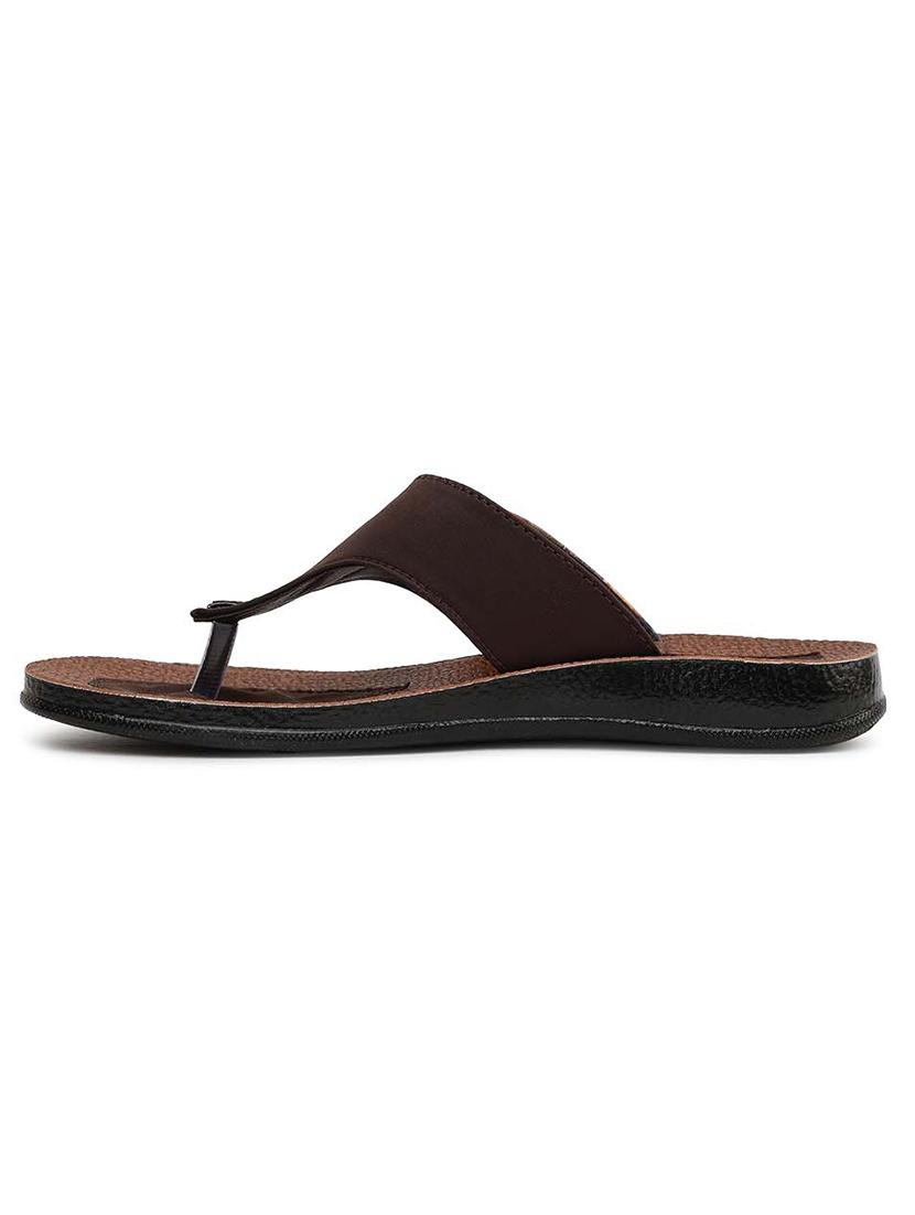 brown slip on flip flop - 17924197 - Zoom Image - 2