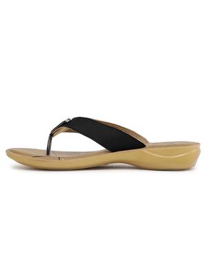 black slip on flip flop - 17924202 - Standard Image - 2