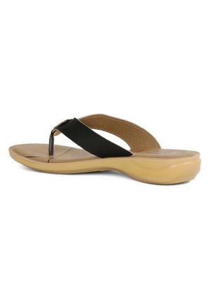 black slip on flip flop - 17924202 - Standard Image - 3