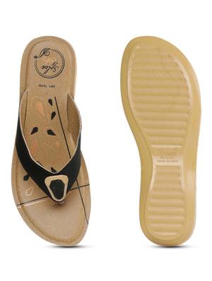 black slip on flip flop - 17924202 - Standard Image - 4
