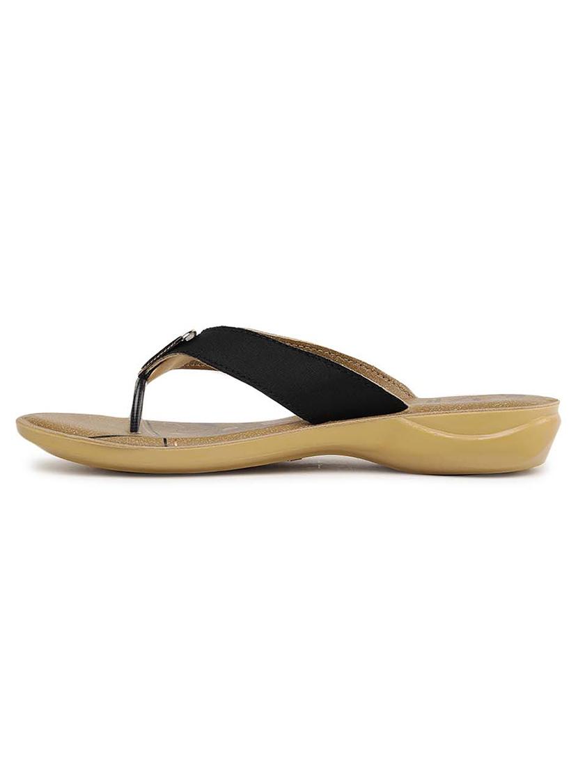 black slip on flip flop - 17924202 - Zoom Image - 2