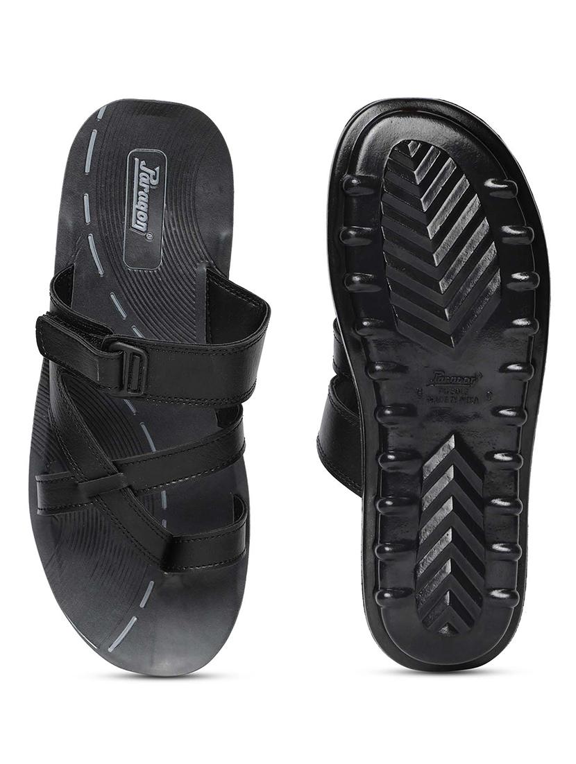 black resin toe separator slippers - 17924217 - Zoom Image - 4