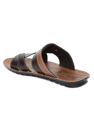 brown toe separator slipper - 17924219 - Standard Image - 3