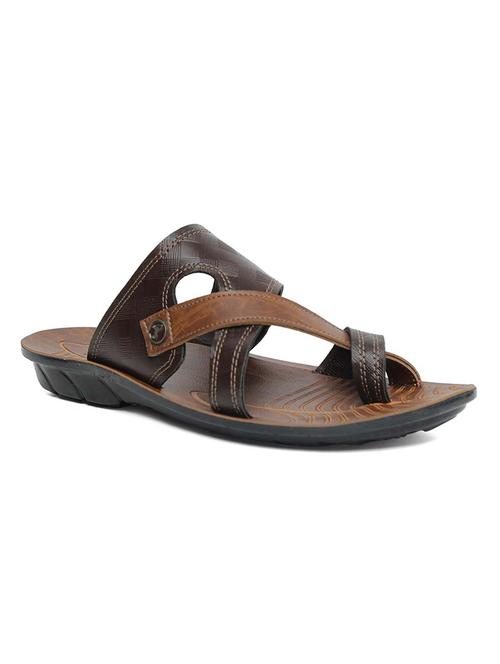 brown toe separator slipper - 17924224 - Standard Image - 1