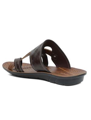 brown toe separator slipper - 17924224 - Standard Image - 3