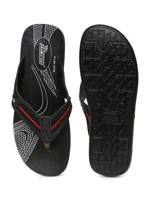 black slip on flip flop - 17924266 - Standard Image - 4
