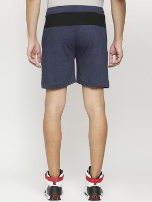 blue color block shorts - 17925283 - Standard Image - 3