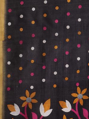 floral printed saree with blouse - 17925707 - Standard Image - 6