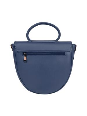 blue leatherette (pu) regular sling bag - 17926425 - Standard Image - 2