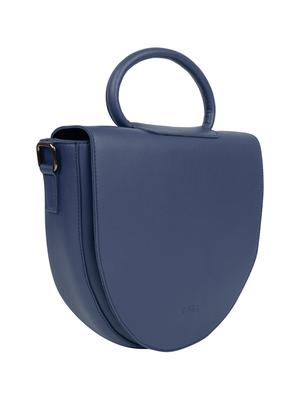 blue leatherette (pu) regular sling bag - 17926425 - Standard Image - 5